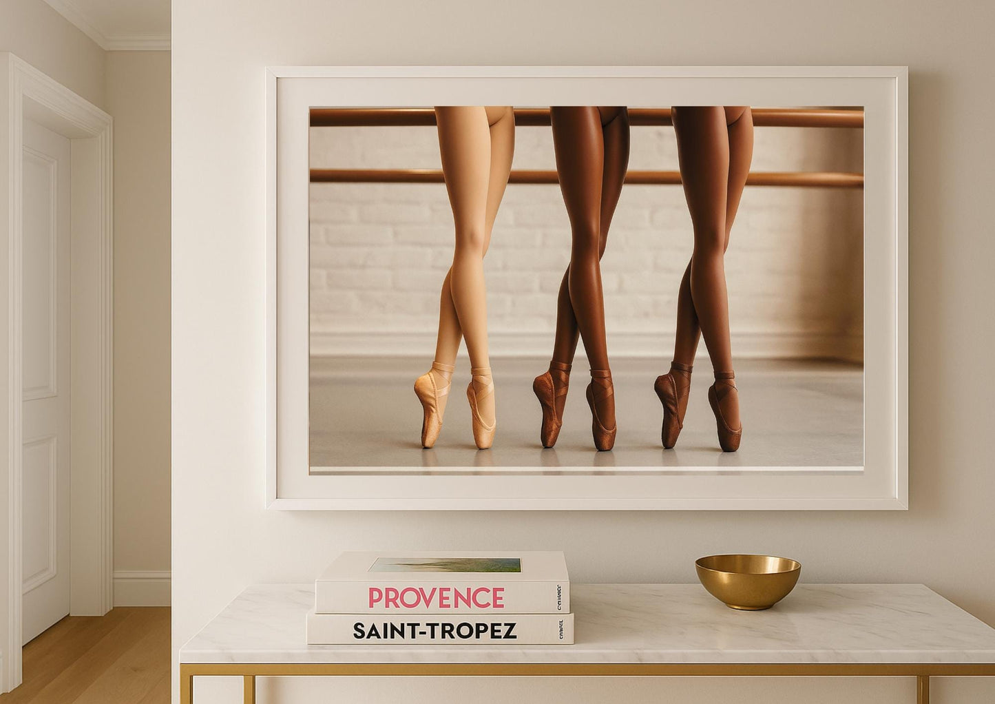 Fashion Photography Wall Art – Retro Ballet Print