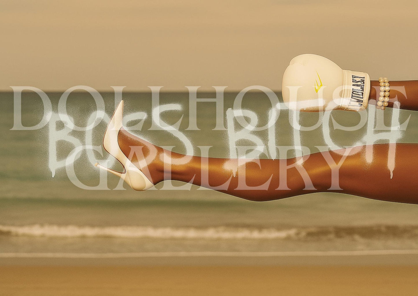 Boss Bitch Art Print – Modern Empowerment Feminist Wall Art