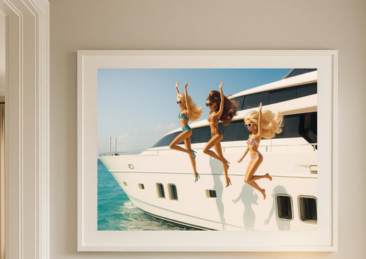 Luxury Summer Art Print – Slim Aarons Inspired Poolside Chic Photography
