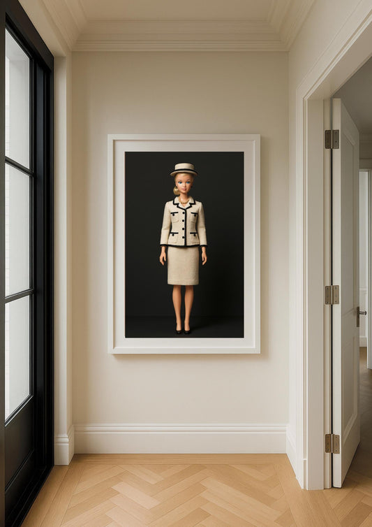 Couture Classic Art Print – Vintage Fashion Minimalist Wall Art