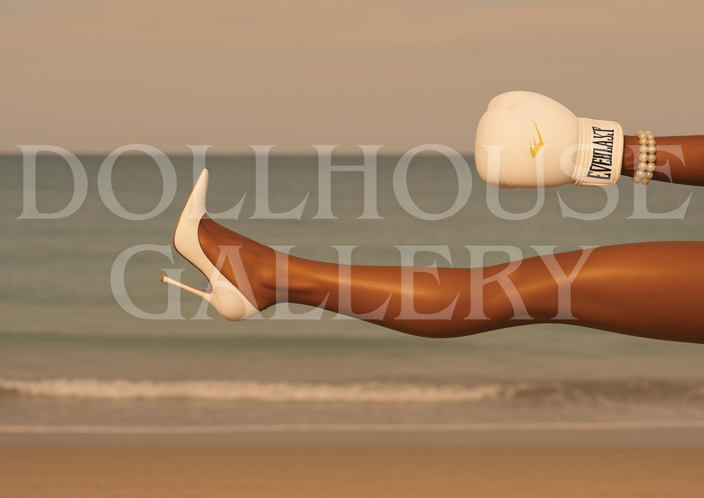 Power & Poise Art Print – Modern Feminine Strength Wall Decor