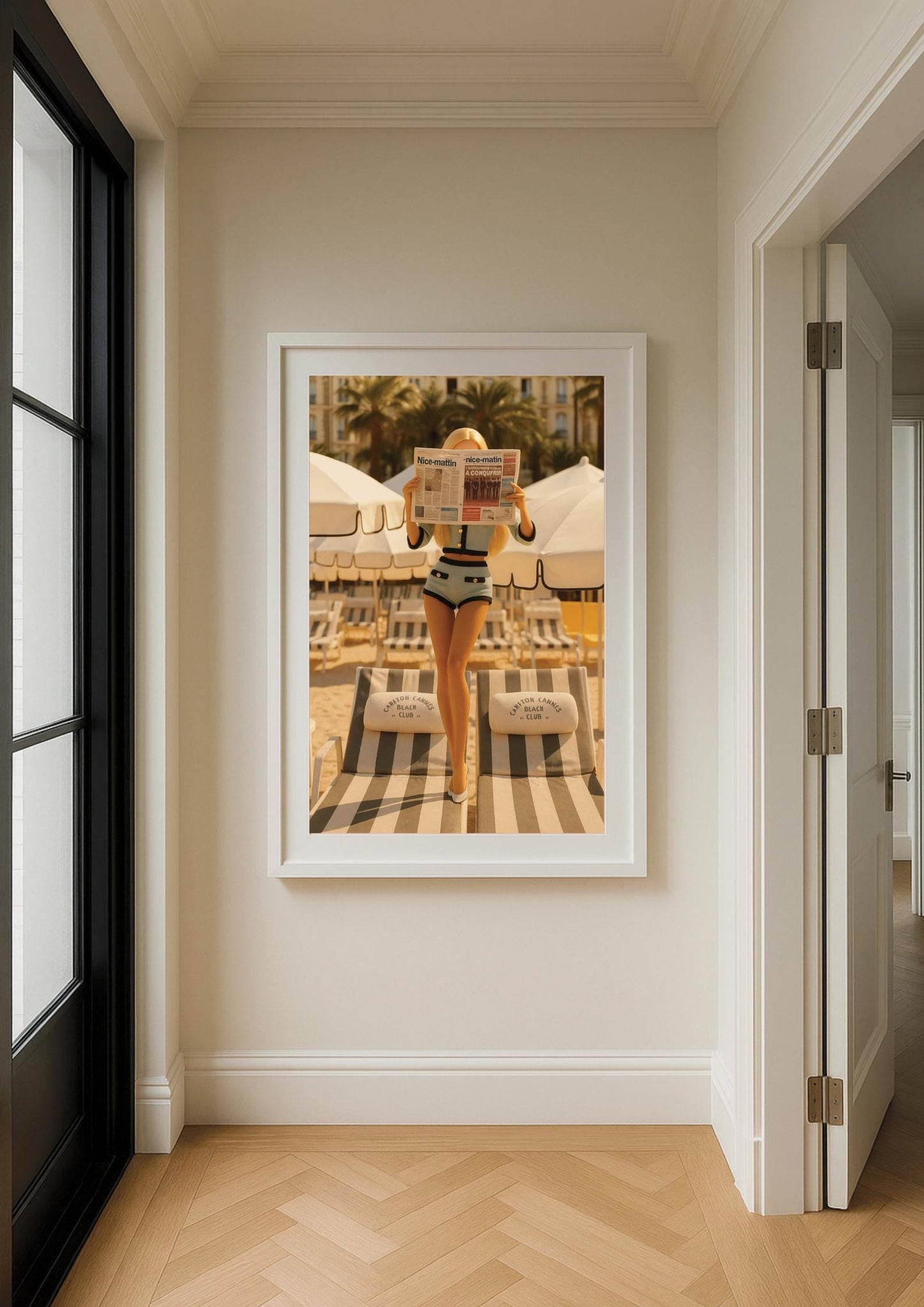 French Riviera Glamour Art Print – Slim Aarons Inspired Coastal Wall Art