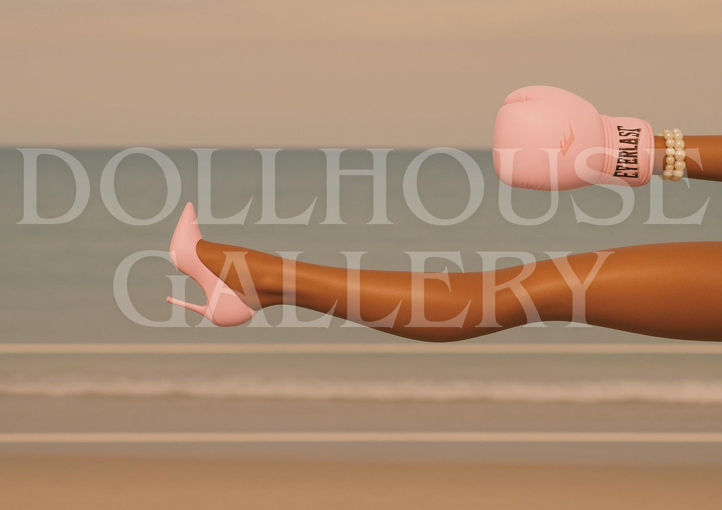 Feminine Strength Art Print – Modern Glam Empowerment Wall Decor