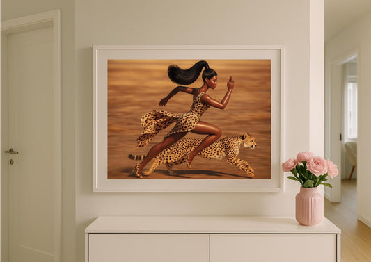 “Run With the Wild” Art Print – Modern Fine Art Photography