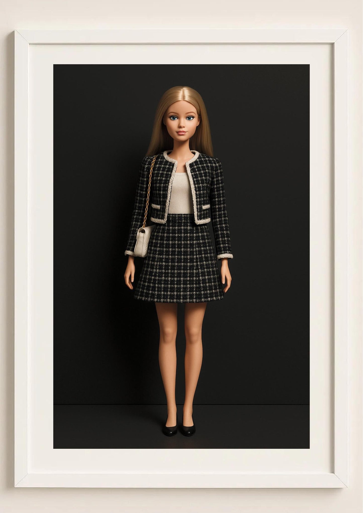 Timeless Chic Art Print – Modern Parisian Fashion Wall Art